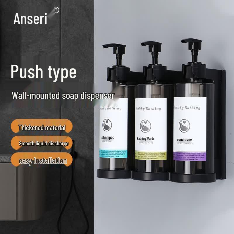 Triple Wall-Mounted Liquid Dispenser