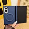 For MagSafe Magnetic Hard Phone Case for Samsung Galaxy Z Fold 8 Ultra 7 6 5 4 3 Hinge Full Protection Leather Shockproof Cover