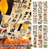 Ceiling Valance Japanese Style Resturant Izakaya Cuisine Sky Canopy Taverns Indoor Decoration Camping Barbecue Atmosphere Decor