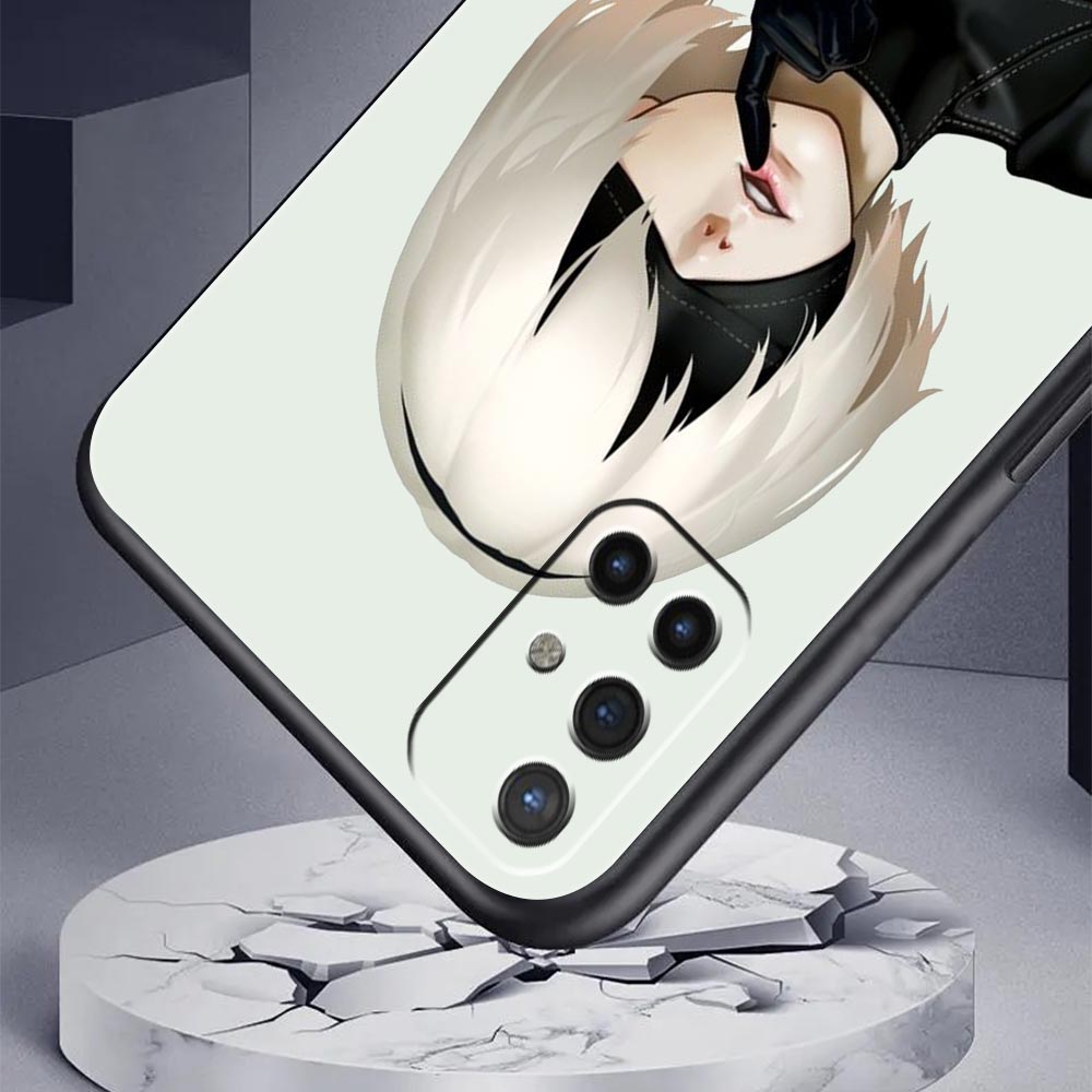 Nier Automata Cartoon For OnePlus 10 Pro 9 8T 8 Nord N10 7 7T 9R Phone Case For 1+ Nord 2T CE 2 N100 N200 Z 5G Soft Black Cover