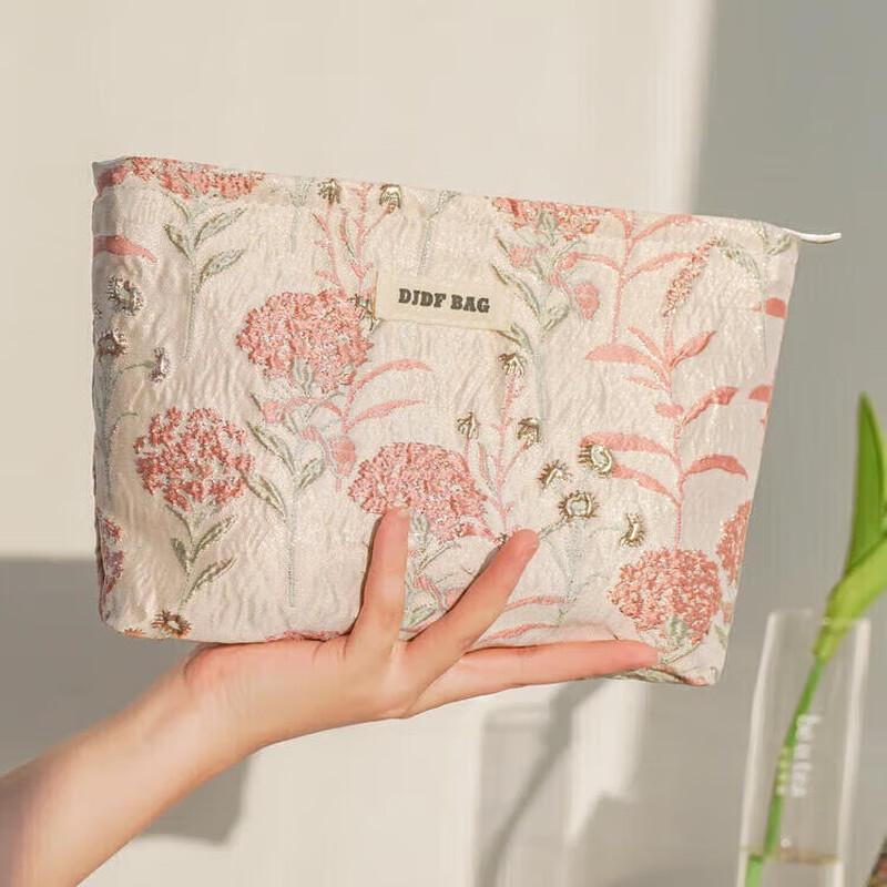 Large Capacity Portable Cosmetic Toiletry Bag