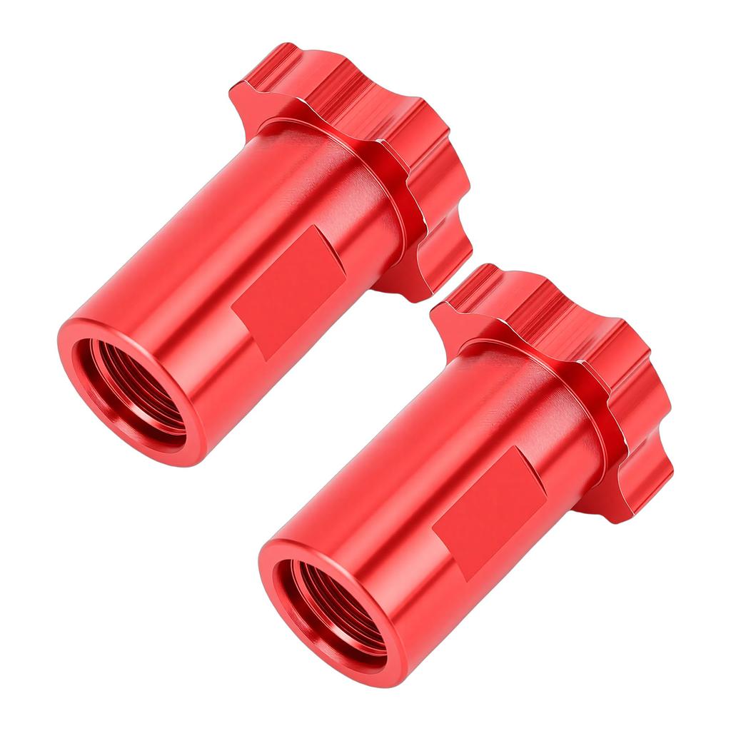 2 Pcs Spray Gun Cup Adapter M14 Female Thread 1mm Pitch Aluminum Alloy Paint Sprayer Cup Connector for Car Boat