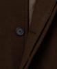 Musinsa Standard Cashmere Blend Oversized Balmacaan Coat [Baroque Brown]