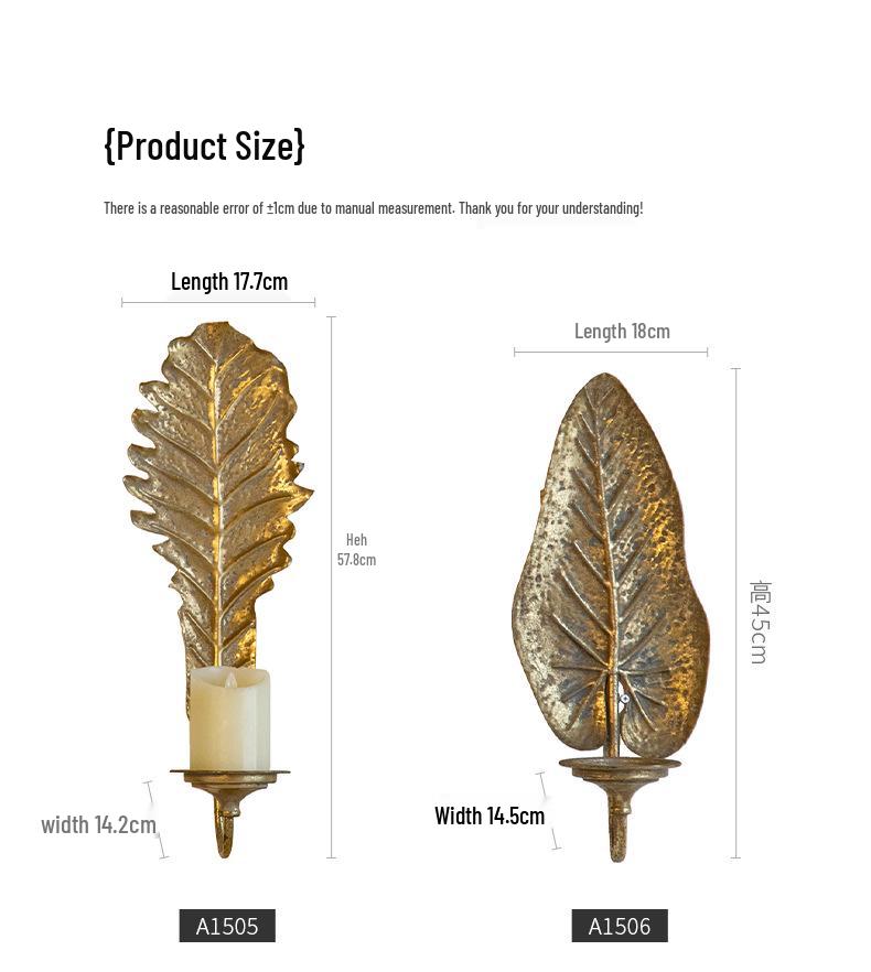 Bohemian Leaf-Shaped Wall Hanging for Bedroom or Christmas Décor