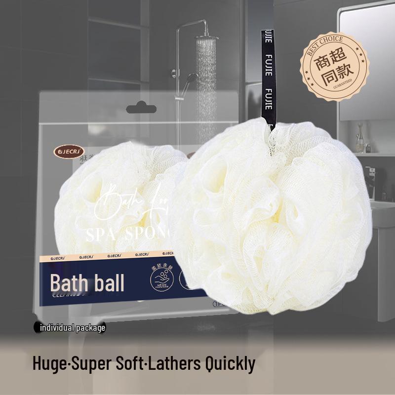 Superweiche Badeblumenbälle für Männer und Frauen - Lose Schaumpeeling-Blüten für den Heimgebrauch