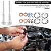 Injector Repair Kit Injector Seal and Bolt Set Compatible with A3 8P1 1.6 TDI 66 kW 90 PS Fuel Injection Nozzle Injector Bolts