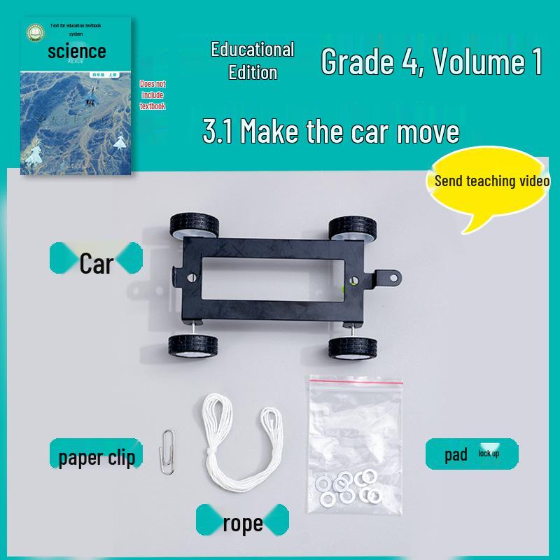 

Fourth Grade Science Kit: Semester 1 - Car Movement Experiment Set