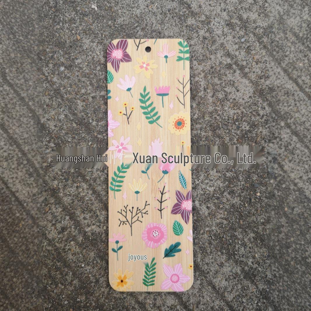 Bamboo Shaped Laser-Cut Bookmark - Custom DIY Handmade for Kindergarten Blank - 14*4.5*0.16cm