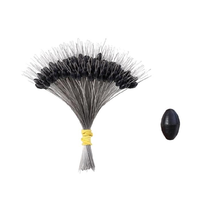 300Pcs Fishing Bobbers Space Bean Float Stops Fishing Silicone Bobbers Beads Stoppers for Outdoor Fishing Floating