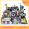 MOC Bloques de Construcción Juguete Escena de Base Militar Set de Construcción Torre de Vigilancia Campo de Tiro Juguetes Regalos Regalos de Cumpleaños