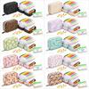 with14 Zippered Pouches Pill Pouch Organizer BPA-Free Medicine Case  Daily Travel
