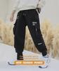 Autumn-Winter Velvet Boys' Pants: Trendy Korean Loose Fit