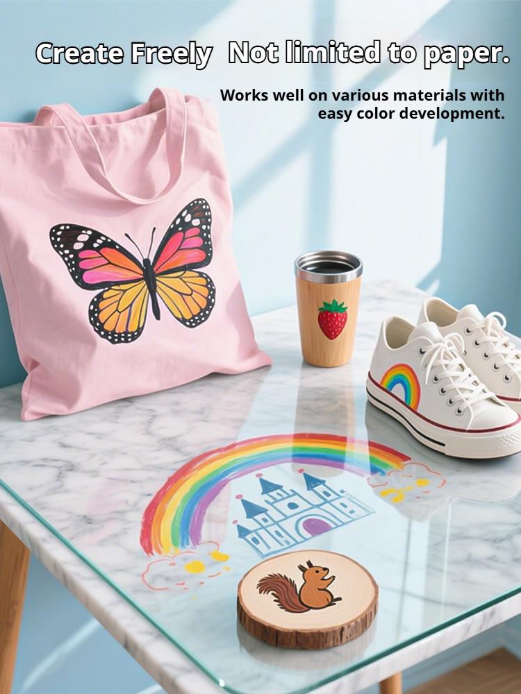 12-120 Colors Acrylic Marker Non-Toxic Soft Tip Washable Markers for Glass,Ceramic,Doodle & Art Crafts Paint Pens Set Stationery