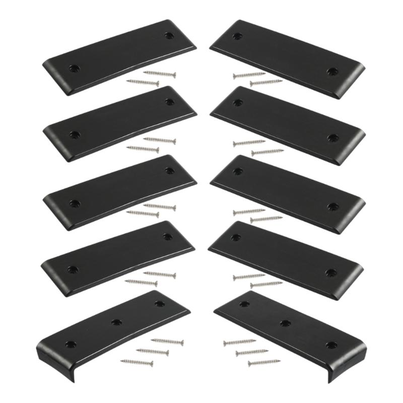 

Boats Trailer Bunk Glides Pads Set Boat Trailer Cushions Pads ABS Pads Boat Accessories for Easy Launching & Retrieval чёрный