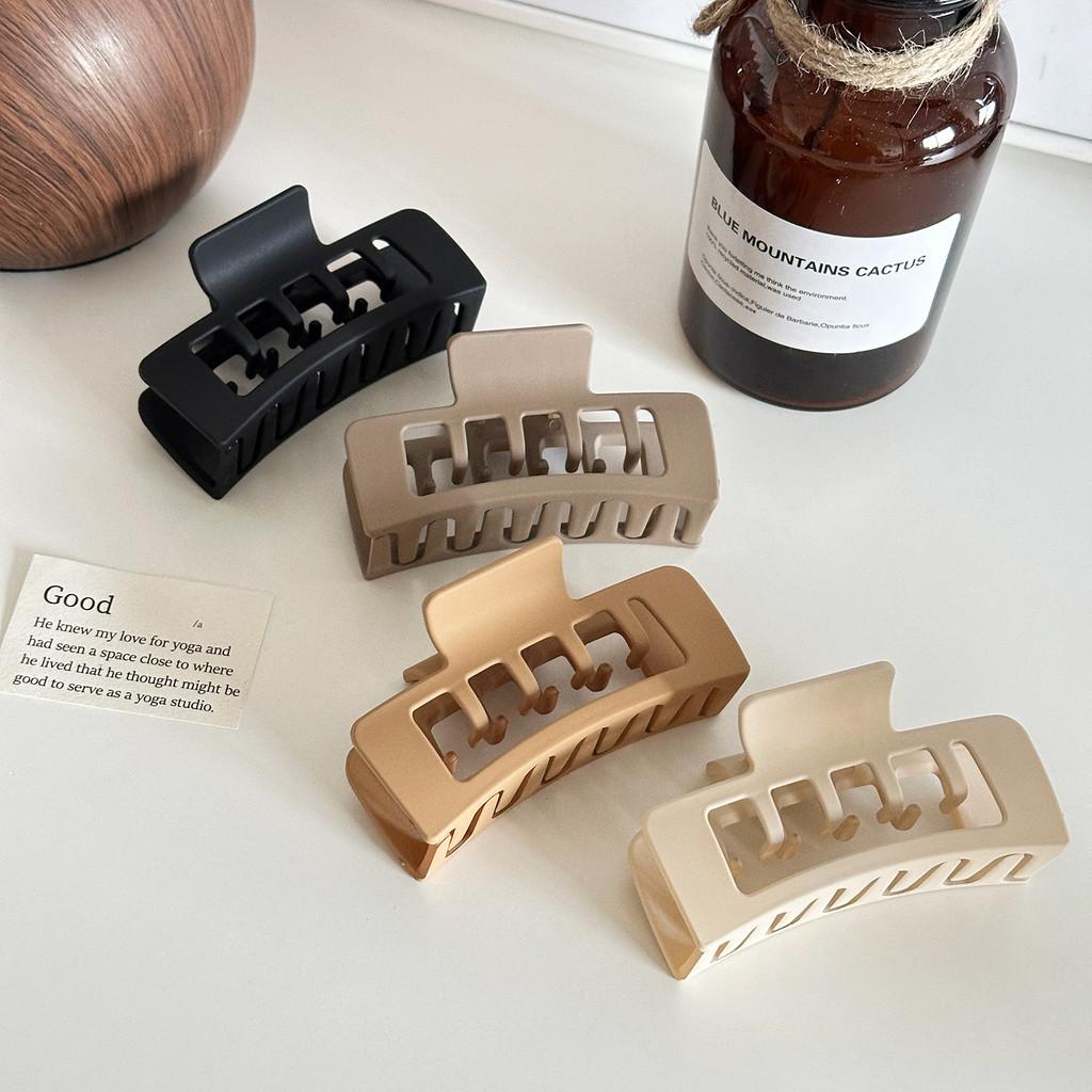 Elegant Korean Style Square Hair Claw Clip For Effortless Chic Updos And Ponytails