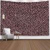 Statement Piece Zebra-Wandteppich Rosa Schwarz Abstrakte Kunst für Stilvolles Wohnzimmer Schlafzimmer Große Wanddekoration