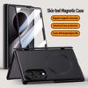 Support Wireless Charging Magnetic Glass Film Case for Samsung Galaxy Z Fold8 Fold 8 5G Full Body Protection Hinge Cover
