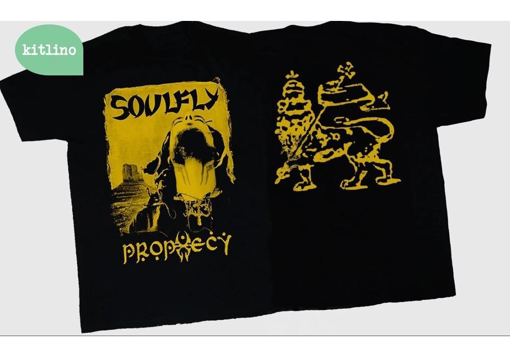 Soulfly Prophecy Short Sleeve Two Sides K56740 Unisex T-Shirt
