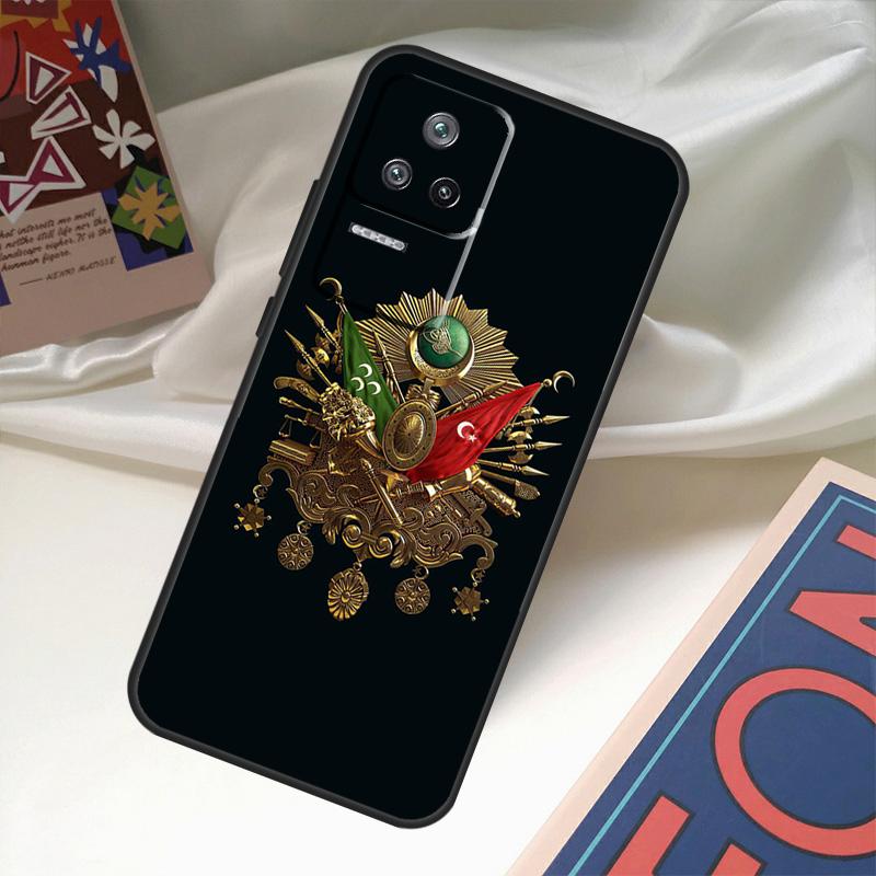 Ottoman Empire Coat Of Arms Case For POCO X6 Pro M6 X5 X3 M5s F3 F5 Xiaomi 14 Ultra 13 12 Lite 11T 12T 13T Pro Coque