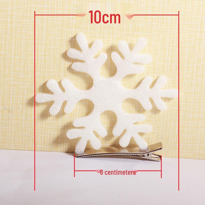3D Foam Snowflake Dance Props & Christmas Hanging Ornaments