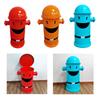 Fire Hydrant Trash Can Metal Waste Bin for Household Indoor Outdoor Kitchen