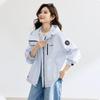 TERRE BLEUE Damehettehette Casual Vindjakke