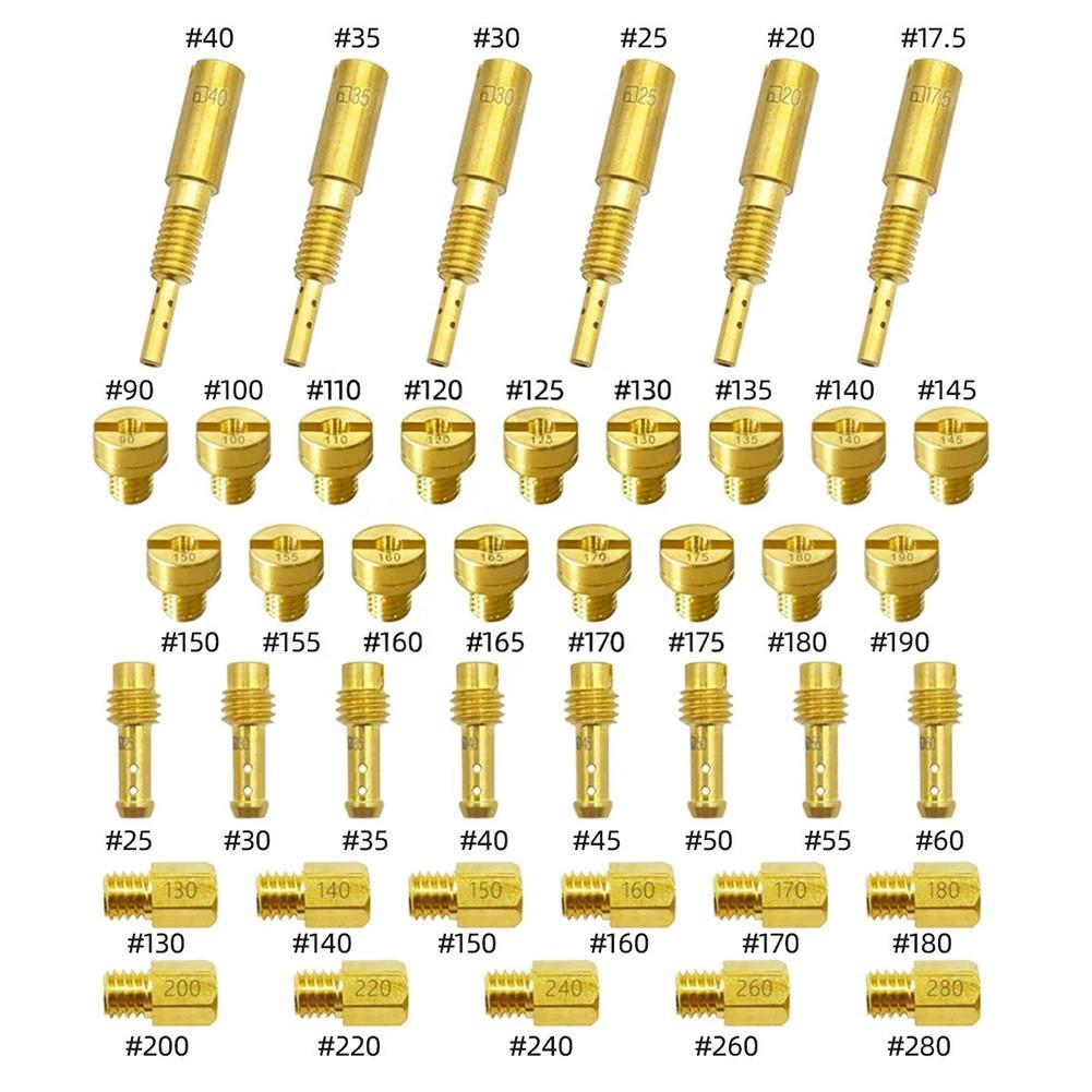Accelerator Pump Compatible Carburetor Jet Kit Improves Fuel Atomization