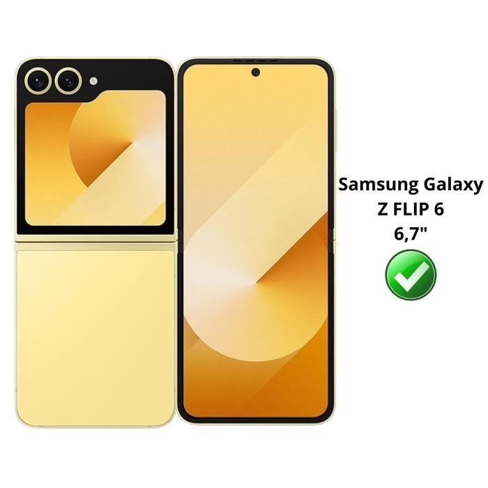 Schutzfolie - Phonillico - Samsung Galaxy Z FLIP 6 - 2er-Pack - Panzerglas - Kratzfest
