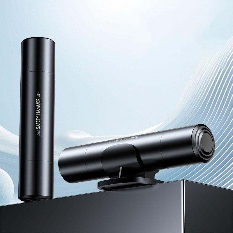 Auto Scheibenbrecher und Gurtschneider, 2-in-1 Auto Sicherheitshammer, Multifunktionaler Auto Glasbrecher, Tragbares Auto Notfallrettungswerkzeug