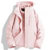 3-in-1 Waterproof Windproof Hiking Jacket With Removable Fleece Liner Men Women Outdoor Camping Trekking Winter Fall