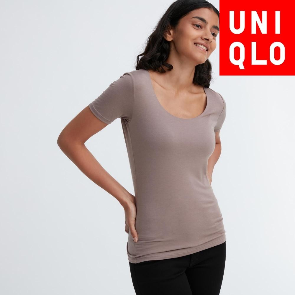 

Футболка Uniqlo Japan HeatTech U-образным вырезом с коротким рукавом