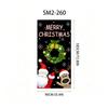 Santa Claus Christmas Hanging Cloth Background Decoration