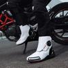 Motorcycle Riding Boots Men Women - Waterproof Anti-Slip Protective Gear With Breathable Cushioning Impact Resistance