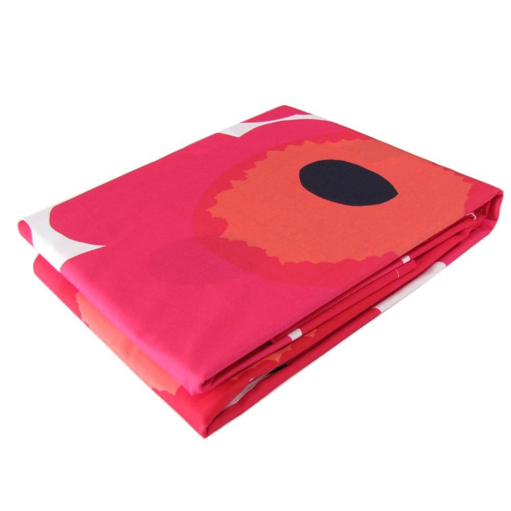 Marimekko Unikko Duvet Cover 150x210cm UNIKKO (Duvet Cover) (Single Size) White/Red 69080-001 [Item]