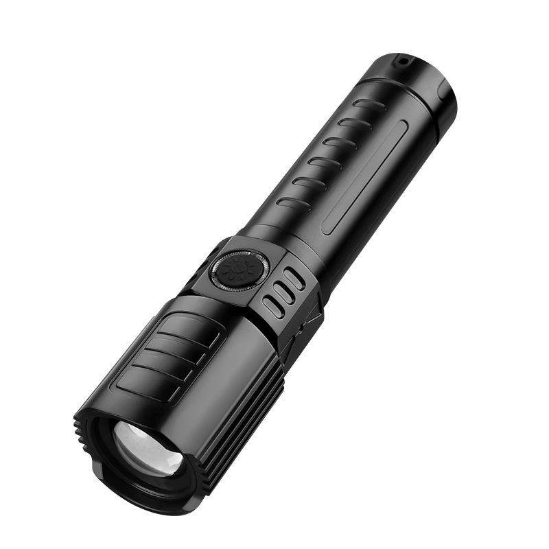 Rechargeable Mini LED Flashlight - Super Bright, Long-Range, Portable, Durable for Outdoor and Household Use