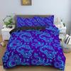 3D Butterfly Print Bedding Set Skin Friendly Duvet Cover With Pillowcase King Queen Size Quilt Cover Home Textiles