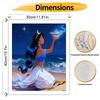 Disney Jasmine Magic Lamp Oil Paint Hand Painting Kit Decoration Classic Style Home Decor Fantasy Princess Wall Art Gift Bedroom Decor