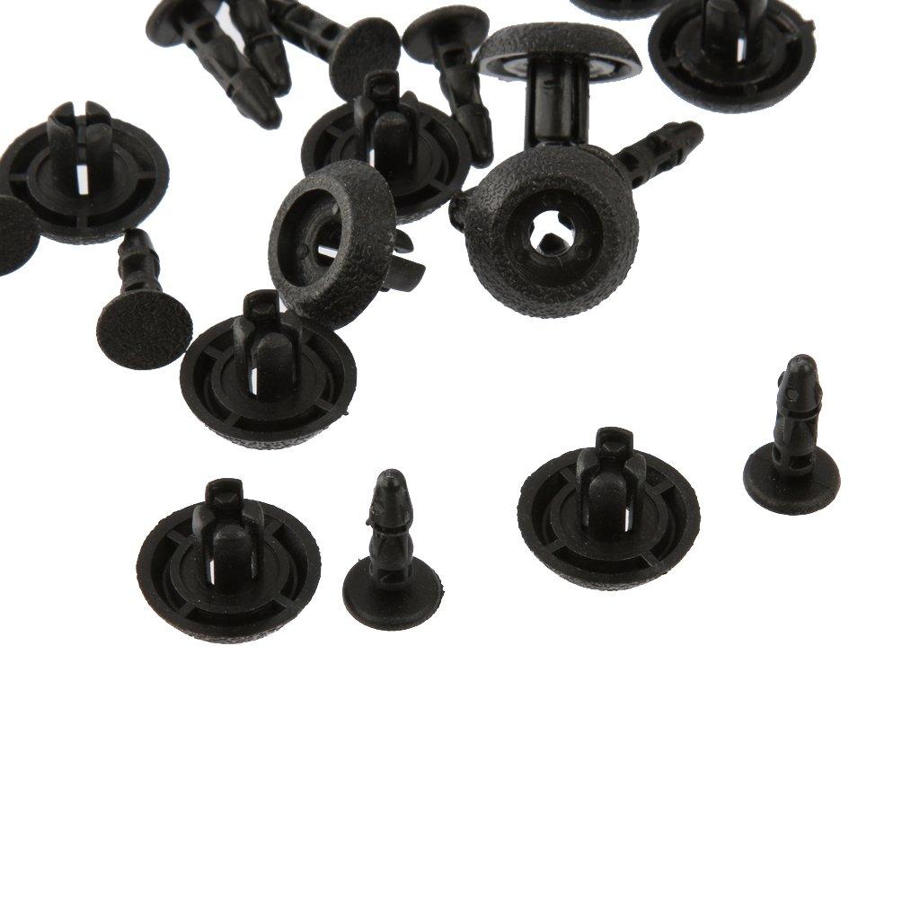 [Unbranded Product] 90467-07211 Push Type Bumper Grille Retainer Clip for Toyota & Lexus Door Panel Clips, 10 Pieces