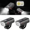 Bicycle Front Light Usb Rechargeable Aluminum Alloy Waterproof Night Riding Gear