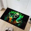 1pc Office Carpet Chair Mats Joker Green Smoke Laughing Perfect for Office Chairs, Living Rooms, Or Bedrooms,Polyester Carpet.HDT194