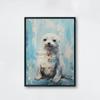 Cute Baby Animal Nursery Posters Cute Wildlife Prints Canvas Oil Painting Woodland Wall Art Pictures Home Kids Room Decoration