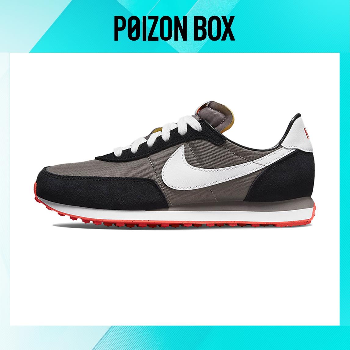 

кроссовки Nike Waffle Trainer 2 Pewter Siren Red GS DC6477-005
