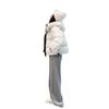Set Invernale Elegante da Donna 2026: Giacca in Cotone con Cappuccio e Pantaloni Casual Modellanti