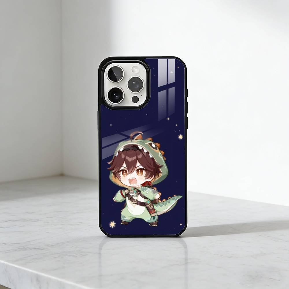 Genshin Fan-made Characters Phone Case For iPhone17,16,15,14,13 Plus,Pro Max Magnetic For Magsafe Wireless Charging