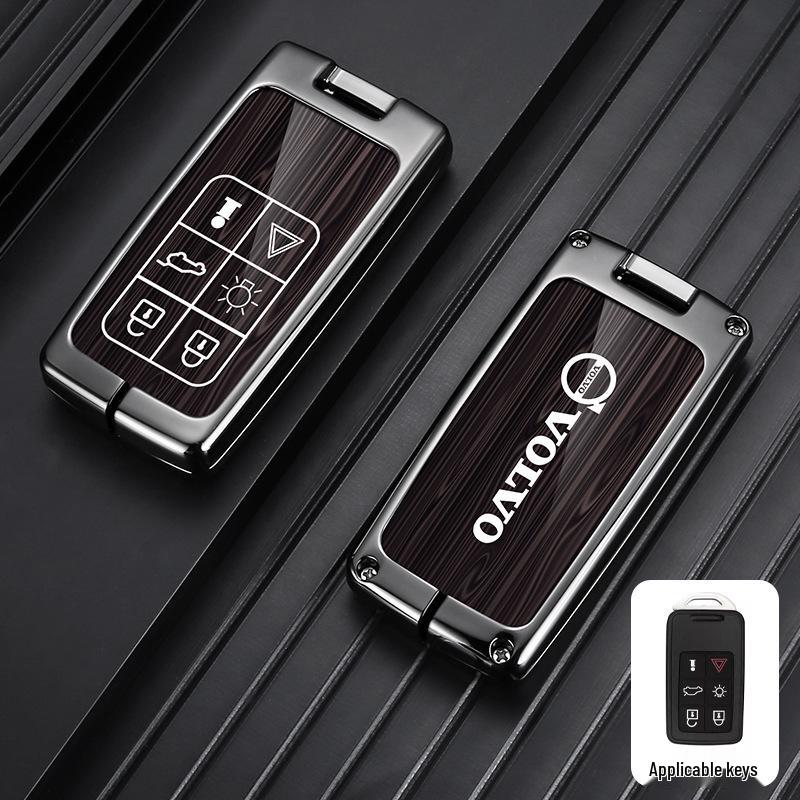 Metal Key Cover for Volvo XC60, XC90, S60, S80L, V60 - Men s Edition Box packaging