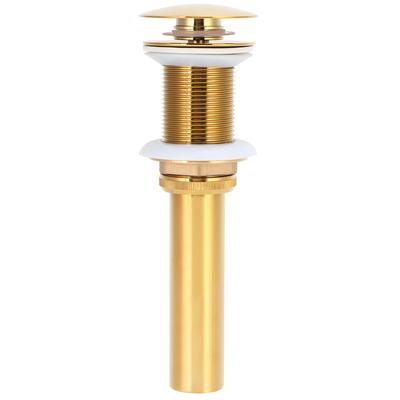 Bathroom Sink Drain Anti Clog Basin Brass Bounce Draining Stopper Bathroom AccessoryWithout Hole