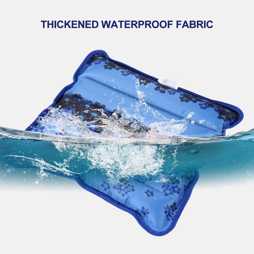 Cool Ice Pillows Cushion, Water Cooling Cushion, Cooling Cushion Mat Removable Car Cushion Seat Pad Water Ice Pad Cooling Artifact Suitable for