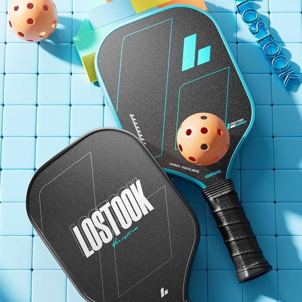 Racchetta Pickleball Faccia in Fibra di Vetro Impugnatura Antiscivolo Attrezzatura per Allenamento Pickleball Sport all'Aperto