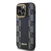 Dkny Dkhmp14Xpcpvslk Iphone 14 Pro Max6.7 Czarny/Black Hardcase Leather Checkered Mono Pattern Magsafe