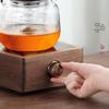 Shangyanfang Walnut Electric Tea Stove & Kettle Set